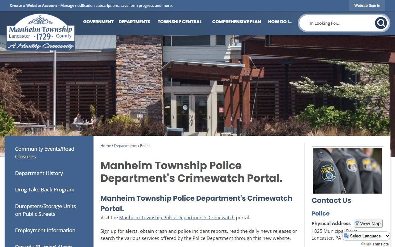 Manheim people search township public records resources page