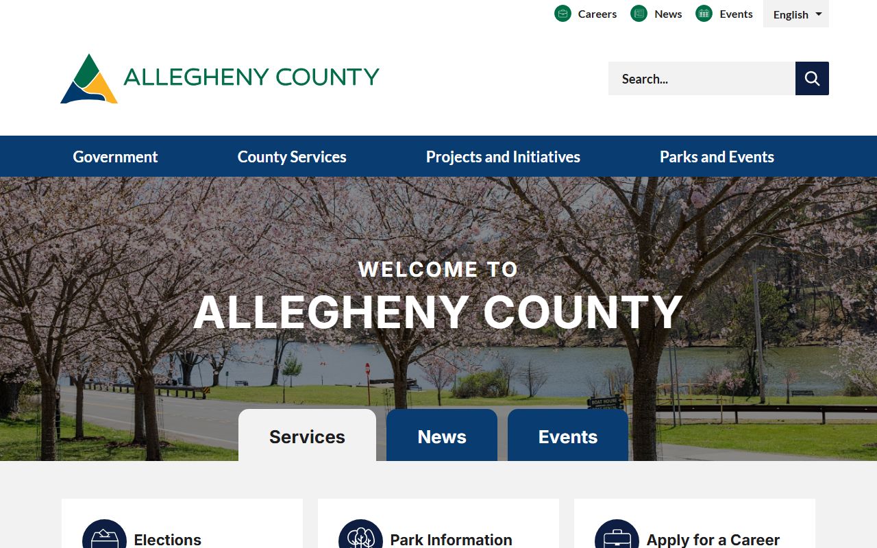 Allegheny County people search government website