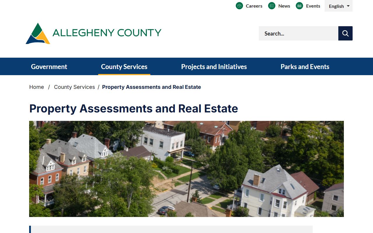 Allegheny County people search real estate records