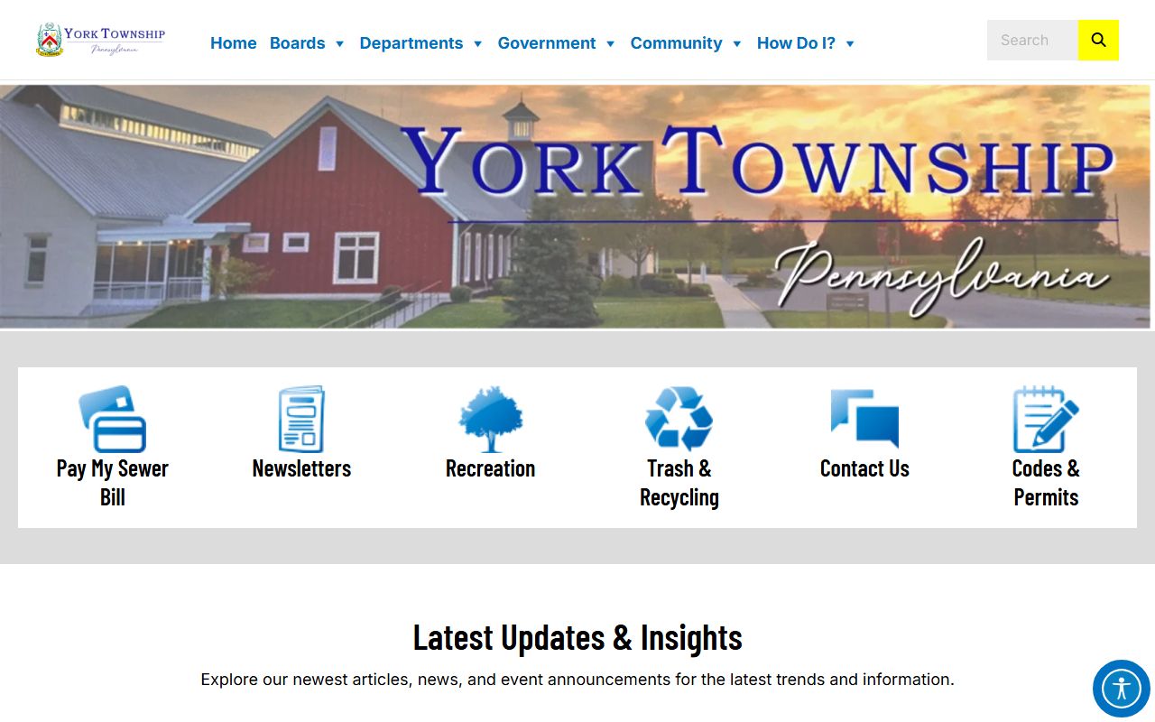 York County people search York Township municipal records